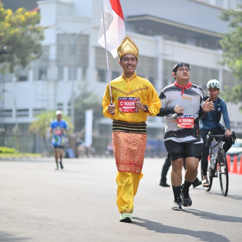 Race photo from SURABAYA ISOPLUS MARATHON 2026