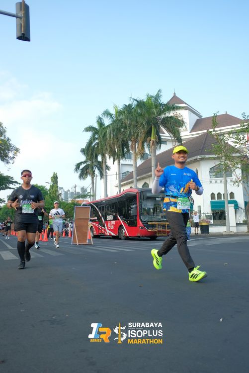 Race photo from SURABAYA ISOPLUS MARATHON 2025