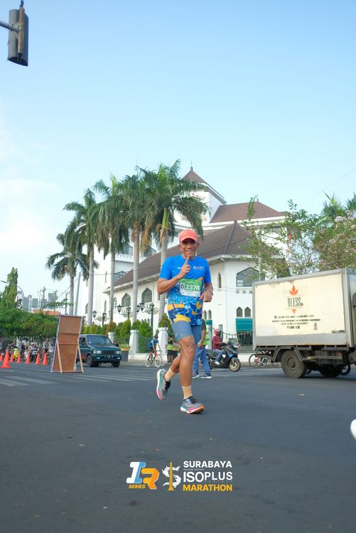 Race photo from SURABAYA ISOPLUS MARATHON 2025