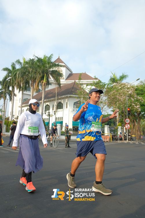 Race photo from SURABAYA ISOPLUS MARATHON 2025