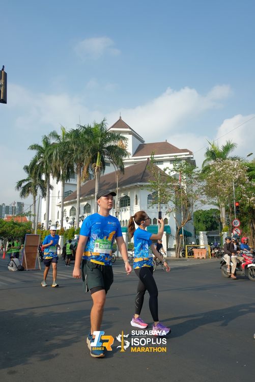 Race photo from SURABAYA ISOPLUS MARATHON 2025