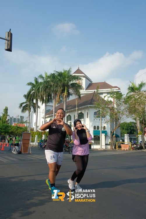Race photo from SURABAYA ISOPLUS MARATHON 2025