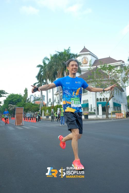 Race photo from SURABAYA ISOPLUS MARATHON 2025