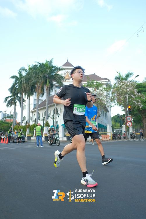 Race photo from SURABAYA ISOPLUS MARATHON 2025
