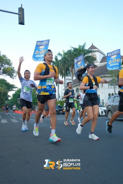 Race photo from SURABAYA ISOPLUS MARATHON 2025