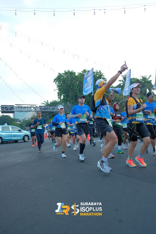 Race photo from SURABAYA ISOPLUS MARATHON 2025