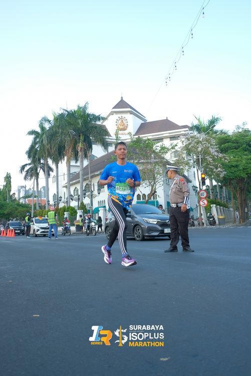 Race photo from SURABAYA ISOPLUS MARATHON 2025