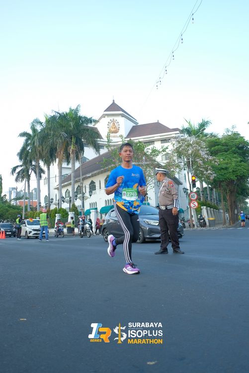Race photo from SURABAYA ISOPLUS MARATHON 2025