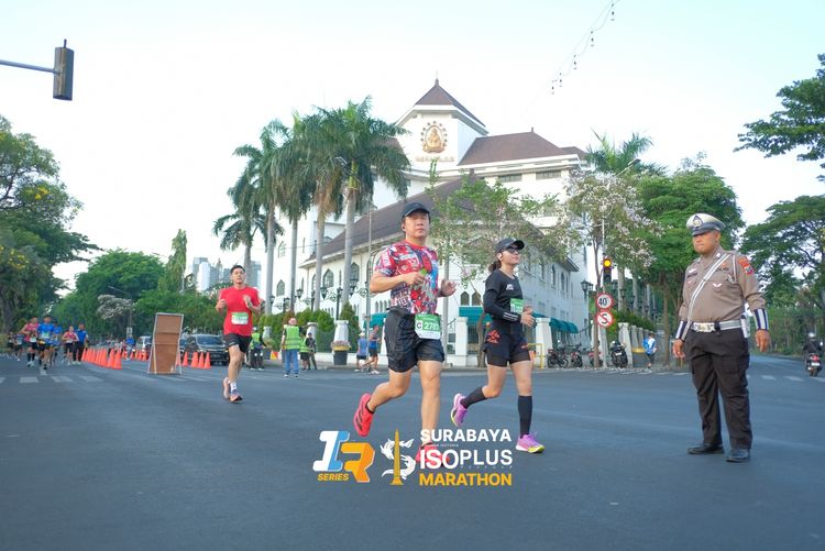 Race photo from SURABAYA ISOPLUS MARATHON 2025