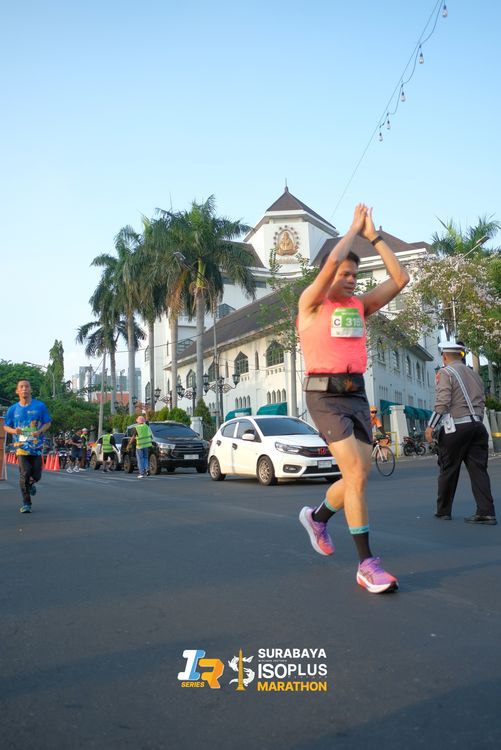 Race photo from SURABAYA ISOPLUS MARATHON 2025