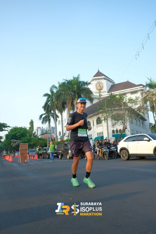 Race photo from SURABAYA ISOPLUS MARATHON 2025