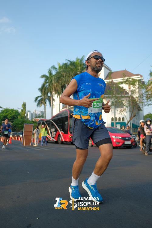 Race photo from SURABAYA ISOPLUS MARATHON 2025
