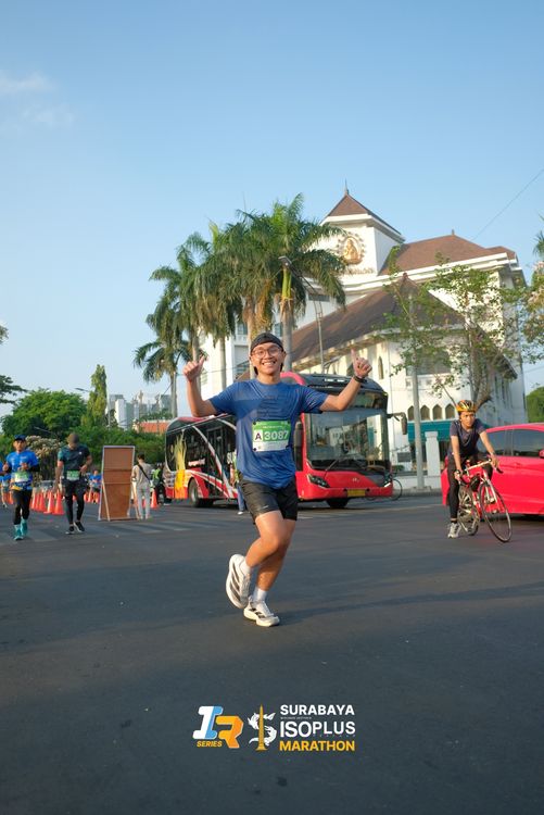 Race photo from SURABAYA ISOPLUS MARATHON 2025