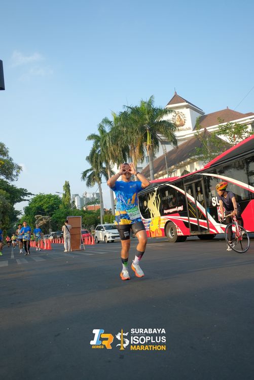 Race photo from SURABAYA ISOPLUS MARATHON 2025