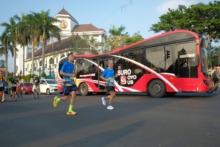 Race photo from SURABAYA ISOPLUS MARATHON 2025