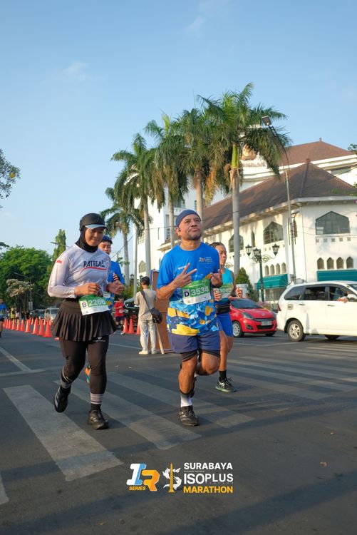 Race photo from SURABAYA ISOPLUS MARATHON 2025