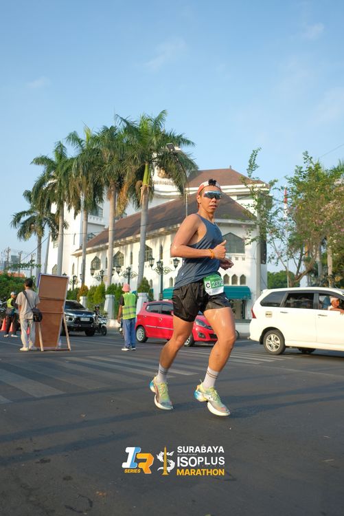 Race photo from SURABAYA ISOPLUS MARATHON 2025