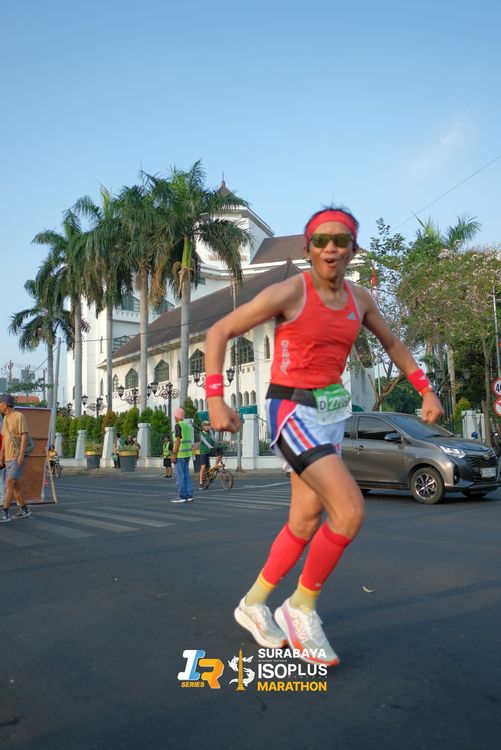 Race photo from SURABAYA ISOPLUS MARATHON 2025