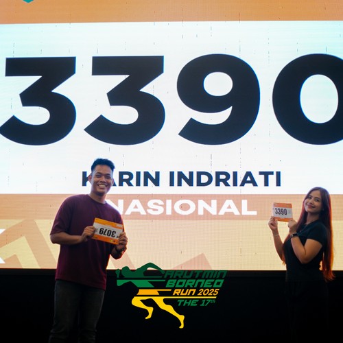 Race photo from ARUTMIN BORNEO RUN 2025