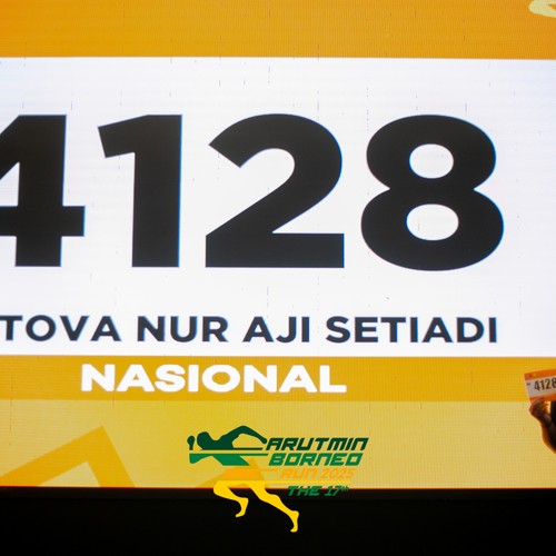 Race photo from ARUTMIN BORNEO RUN 2025