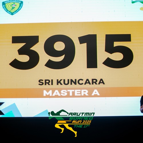 Race photo from ARUTMIN BORNEO RUN 2025