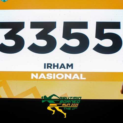 Race photo from ARUTMIN BORNEO RUN 2025