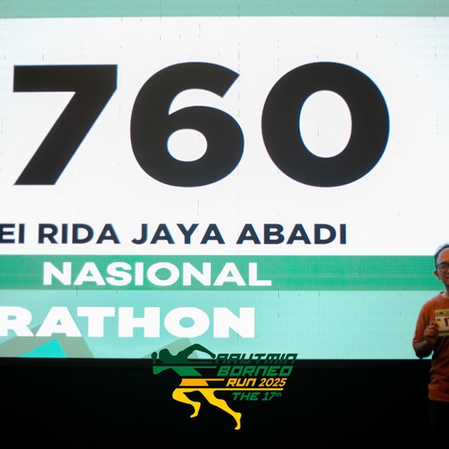 Race photo from ARUTMIN BORNEO RUN 2025