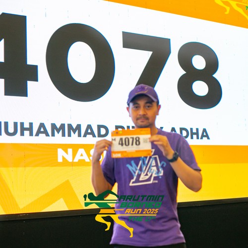 Race photo from ARUTMIN BORNEO RUN 2025