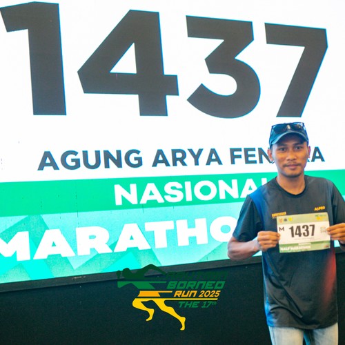 Race photo from ARUTMIN BORNEO RUN 2025