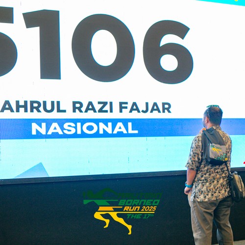 Race photo from ARUTMIN BORNEO RUN 2025