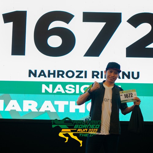 Race photo from ARUTMIN BORNEO RUN 2025
