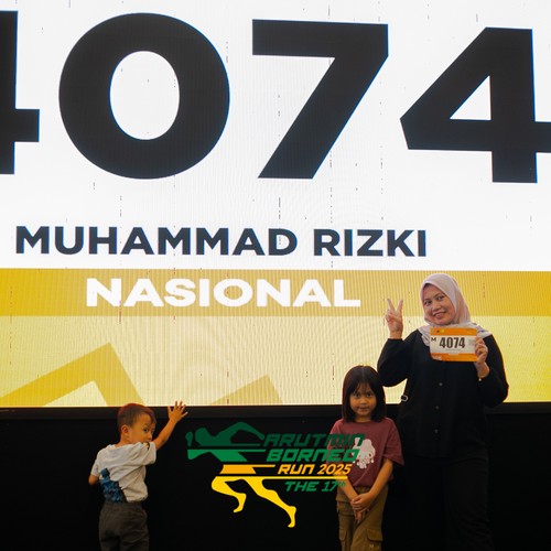 Race photo from ARUTMIN BORNEO RUN 2025