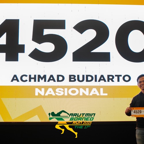 Race photo from ARUTMIN BORNEO RUN 2025
