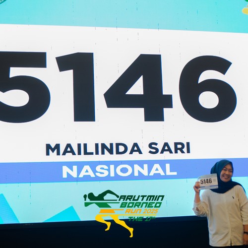 Race photo from ARUTMIN BORNEO RUN 2025