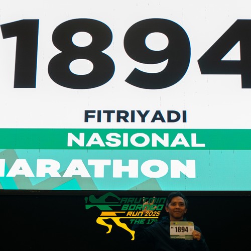 Race photo from ARUTMIN BORNEO RUN 2025