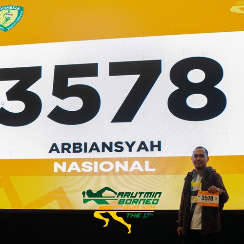 Race photo from ARUTMIN BORNEO RUN 2025