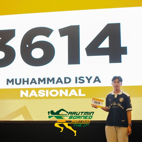 Race photo from ARUTMIN BORNEO RUN 2025