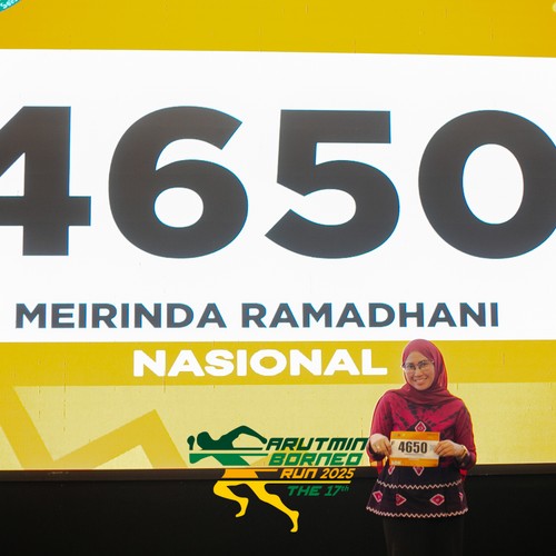 Race photo from ARUTMIN BORNEO RUN 2025