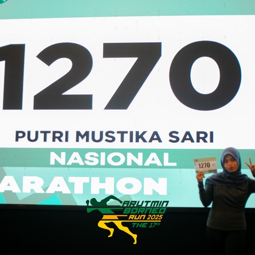 Race photo from ARUTMIN BORNEO RUN 2025