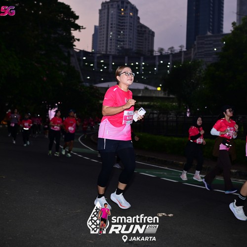 Race photo from SMARTFREN RUN 2026