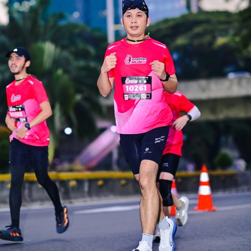 Race photo from SMARTFREN RUN 2026
