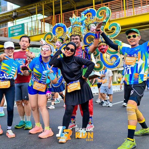 Race photo from ISOPLUS RUN 2026 - JAKARTA