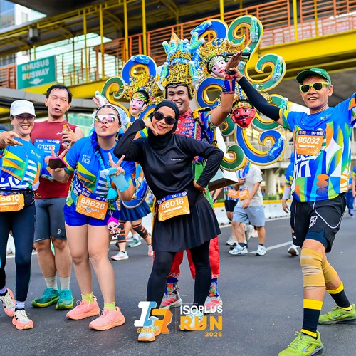 Race photo from ISOPLUS RUN 2026 - JAKARTA