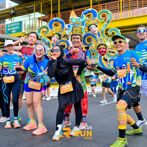 Race photo from ISOPLUS RUN 2026 - JAKARTA