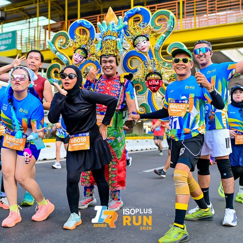 Race photo from ISOPLUS RUN 2026 - JAKARTA