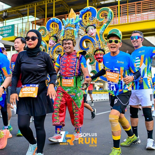 Race photo from ISOPLUS RUN 2026 - JAKARTA