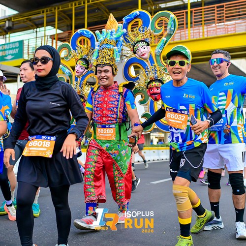 Race photo from ISOPLUS RUN 2026 - JAKARTA