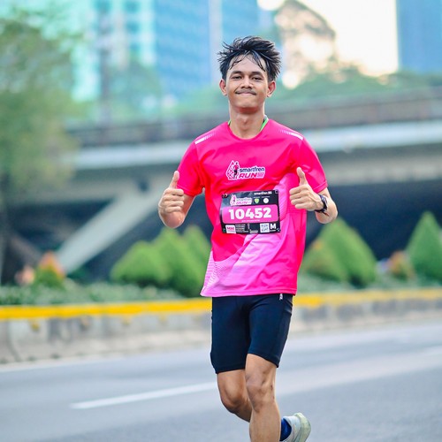 Race photo from SMARTFREN RUN 2026