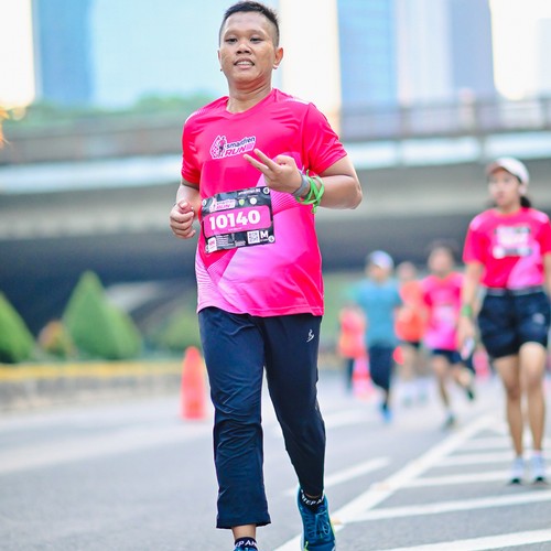 Race photo from SMARTFREN RUN 2026