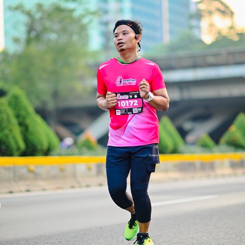 Race photo from SMARTFREN RUN 2026